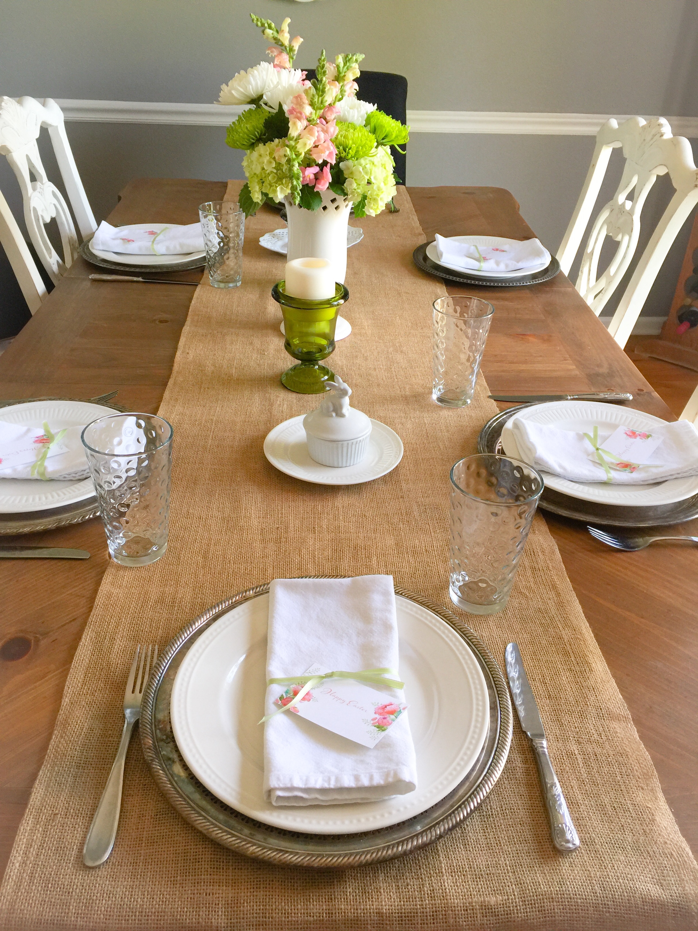 A Simple Pastel Easter Table & My Gift To You