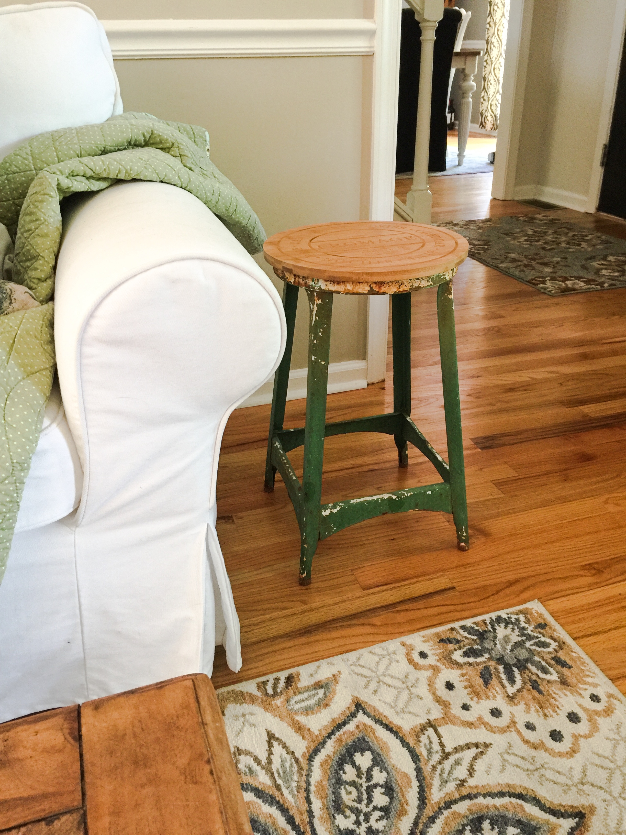 Saving A Vintage Stool